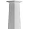 Ekena Millwork Craftsman Classic Square Tapered Smooth Column w/ Standard Capital & Base EC2004ETPSTST - alternate 3